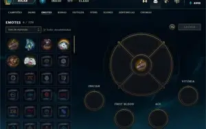 Conta PLATINA 4 - Smurf LOL (league of legends) ELOMOON