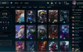 Conta plat IV Lvl 290 378 Skins