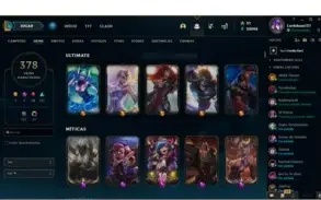 Conta plat IV Lvl 290 378 Skins