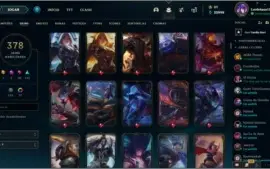 Conta plat IV Lvl 290 378 Skins