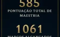 Conta de LOL com 417 skins, precinho