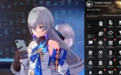 conta honkai star rail com dan heng IL, bronya, blade e welt