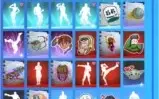 Conta de Fortnite com bastante skins