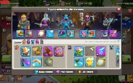 Conta Cv17 Rushada - Clash Of Clans