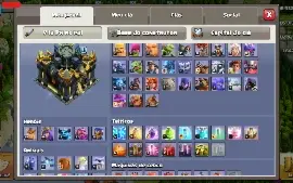 Conta Cv17 Rushada - Clash Of Clans