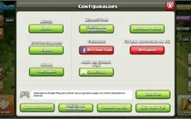 CONTA CLASH OF CLANS CV9 98% FULL