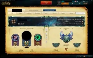 Conta 120 Champs Diamante 5 34 Skins 6 Paginas de Runas