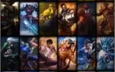Conta 120 Champs Diamante 5 34 Skins 6 Paginas de Runas