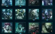 Conta do lol upada manualmente com 110 skin para habilitar