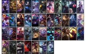 Conta League Of Legends Ex Ouro 3, Varias Skins e Icons
