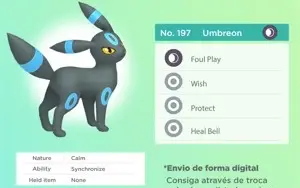 Umbreon 6IVs Normal/Shiny