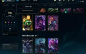 Conta janna vitoriosa, Rammus rei, kayle juiza e icones raro