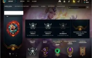 Conta prata FULL CHAMPS, 122 SKINS