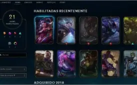Conta Prata 2 com skins emissárias