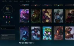 Conta Prata 2 com skins emissárias