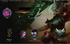 Conta Prata 2 com skins emissárias