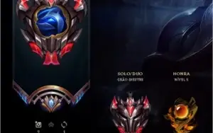 Conta Grão Mestre Borda e icone Challenger