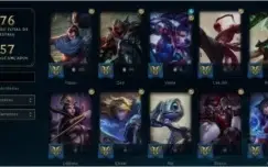 Conta LoL Platina +400 skins // 4 ultimate // 6 míticas