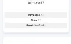CONTA LOL UNRANKED