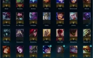 ACC LV50 P/4 +48 Champ +6 skins +7 EMT 7 snt +30ICN era gold