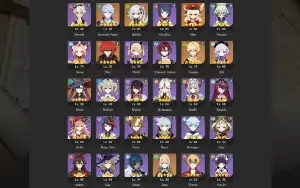 Conta Genshin Ar56 /12X5★/ Kazuha + Bis/ Mapa 100%- End Game