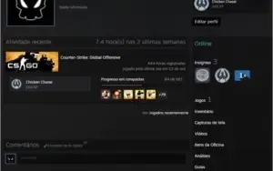 Conta csgo Prime, Aguia 1, lvl 14 gc