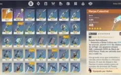 Ar 13 Ayaka + Harpa Celestial + Benção