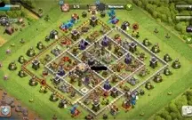 Clash of Clans CV11 bem upado com troca de nome e CC8