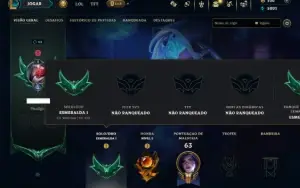 Esmeralda 1 com 85 Champs e 16 Skins
