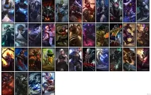 Conta prata 4 com 121 Champs e 72 Skins + 2 Prestigios