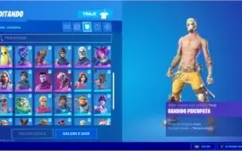 CONTA FORTNITE RARA ( 180+) SKINS. CONTEM SALVE O MUNDO