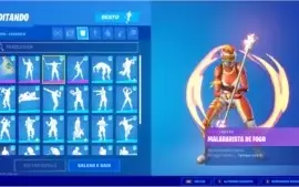CONTA FORTNITE RARA ( 180+) SKINS. CONTEM SALVE O MUNDO