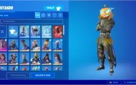 CONTA FORTNITE RARA ( 180+) SKINS. CONTEM SALVE O MUNDO