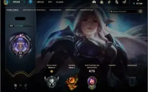 CONTA LOL TOP LV 405 MAIN SUP/MUITA SKIN
