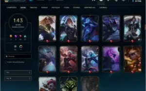 CONTA LOL TOP LV 405 MAIN SUP/MUITA SKIN