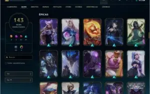 CONTA LOL TOP LV 405 MAIN SUP/MUITA SKIN