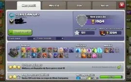 Conta do Clash of Clans