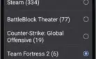 Conta Steam com 811 jogos, nv 40 e itens market