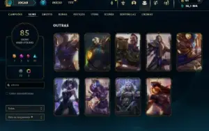 Conta Com 85 Skins - 165 Campeões - Nível 167 - Riot Singed