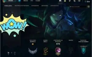 CONTA LOL/VALORANT COM MUITAS SKINS