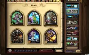 Hearthstone, + de 5 herois dourados(animados)
