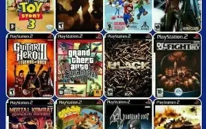 +200 jogos de PS2 em Formato de ISO
