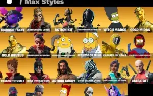 Conta Fortnite | 94 Skins | Lara Croft | Entrega automática!