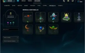 CONTA LOL MD5 P/ PLATINA - COM 28 CHMPs e 4 SKINS ÉPICAS