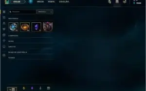 CONTA LOL MD5 P/ PLATINA - COM 28 CHMPs e 4 SKINS ÉPICAS