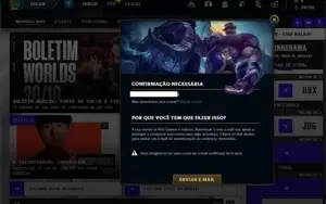 Conta ouro 4 com 23 Champs e 13 Fragmentos de skins