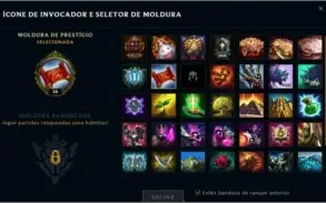 CONTA COM RAMMUS REI INATIVA