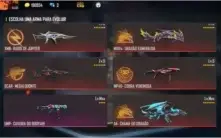 Conta Free Fire Gemada