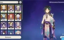 Conta com xiao + albedo e outros personagens 5*