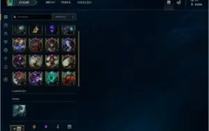 Conta League Of Legends Todos os Campeões 96 Skins